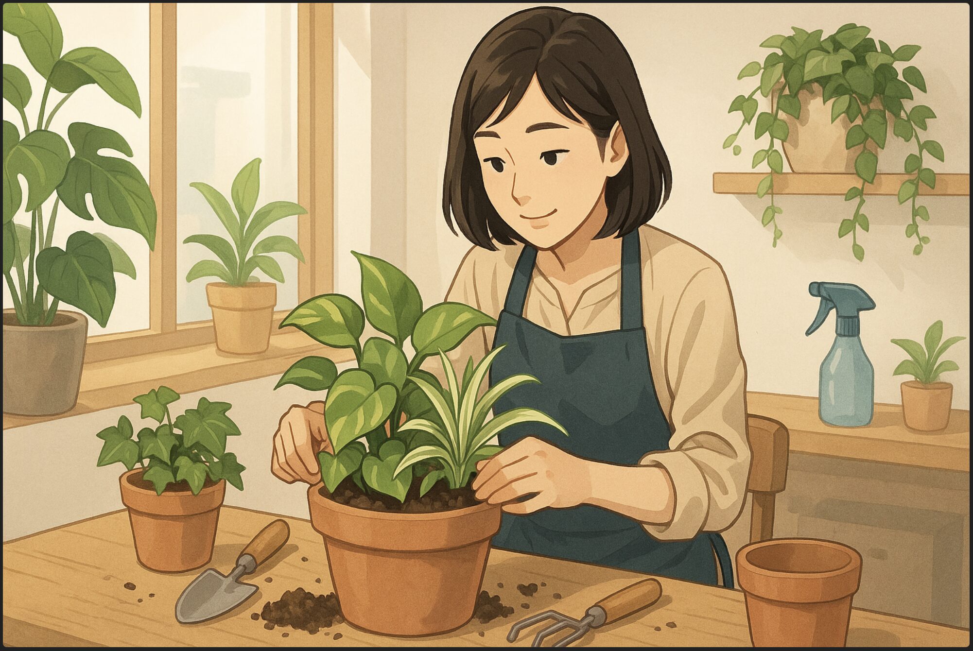 ポトス寄せ植えのおしゃれな作り方！相性の良い植物や管理のコツ